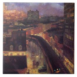 Azulejo Ciudad de Nueva York de Greenwich Village (NYC)