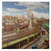 Ciudad - Nueva York - El puente de Brooklyn de 190