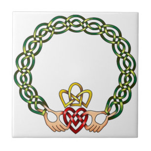 Azulejo Claddagh