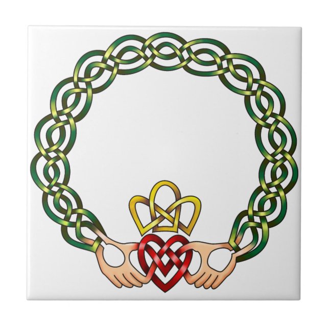 Azulejo Claddagh (Frente)