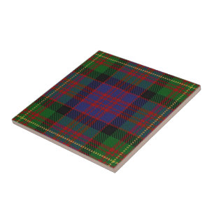 Azulejo Clan Carnegie Scottish Expresations Tartán
