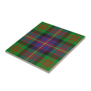 Azulejo Clan Cochrane Tartan