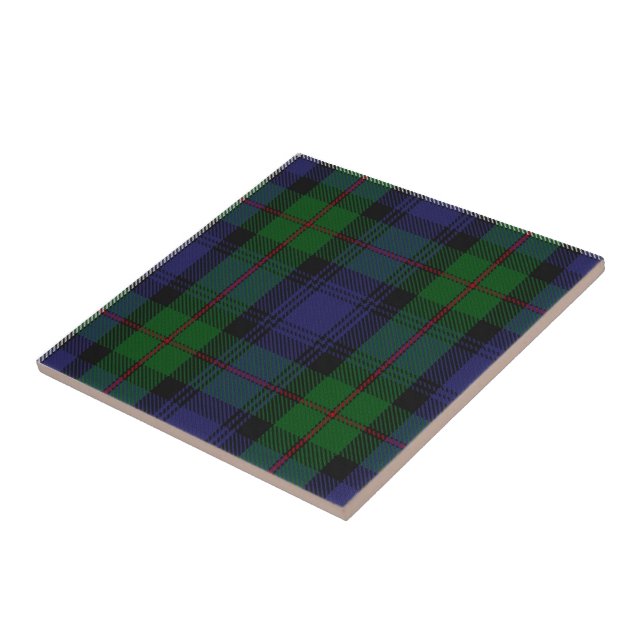 Azulejo Clan Donnachaidh | Robertson Hunting Tartan (Lado)