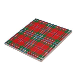 Azulejo Clan Gunn Tartan