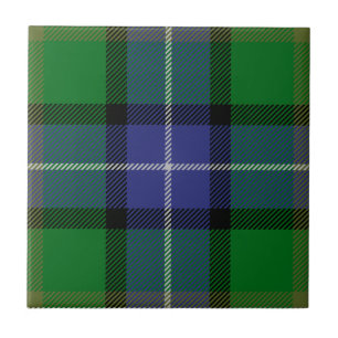 Azulejo Clan Jones Tartan