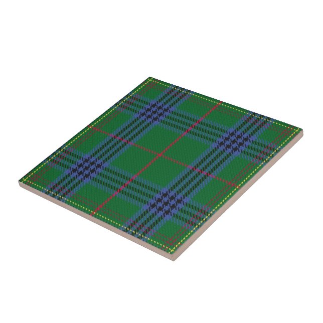 Azulejo Clan Kennedy Tartan (Lado)