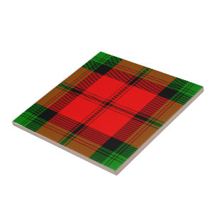 Azulejo Clan Kerr Tartan
