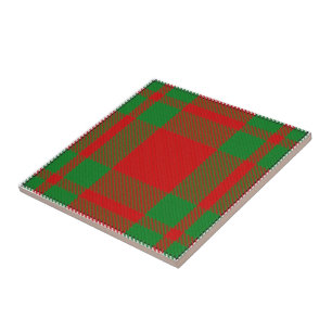 Azulejo Clan MacGregor Tartan