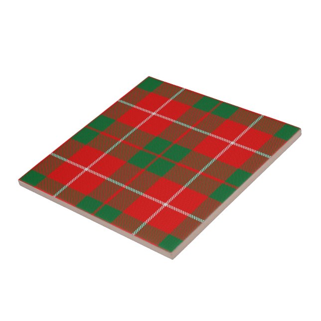 Azulejo Clan MacKinnon Tartan (Lado)
