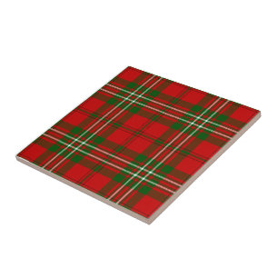 Azulejo Clan Scott Tartan