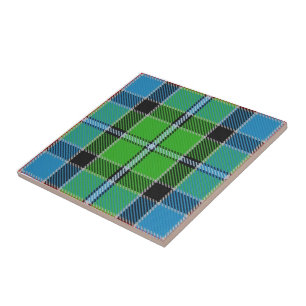 Azulejo Clan Stirling Tartan
