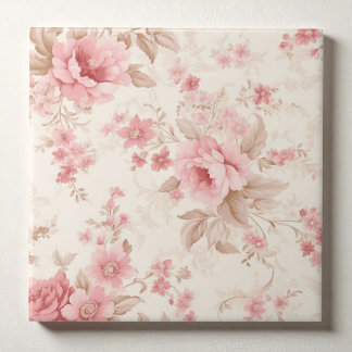 Azulejo Clásica Flor Rosa