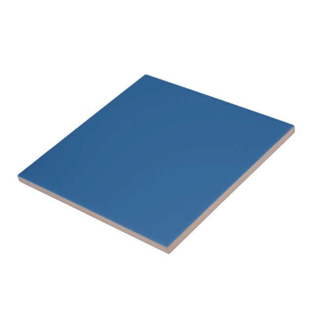 Azulejo Clásico Cuadrado Azul Oscuro (Lado)