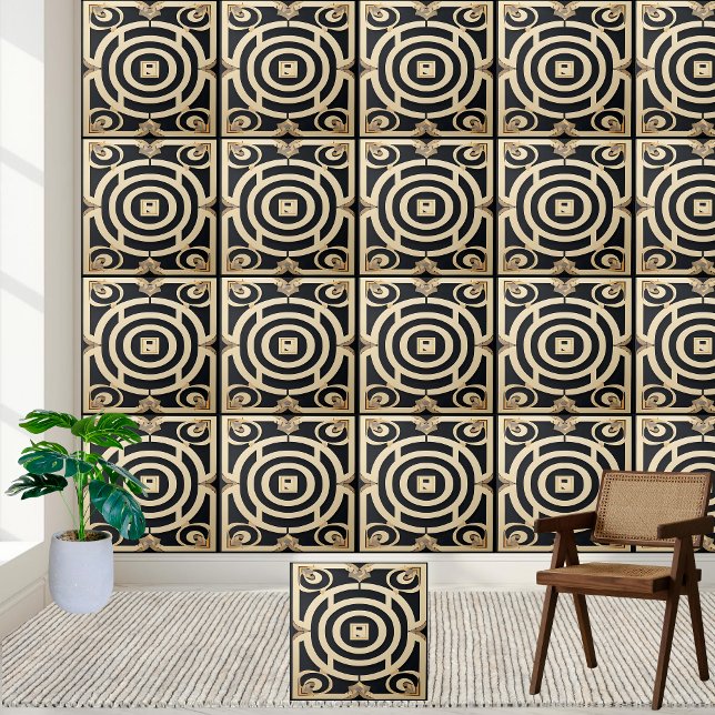 Azulejo Clásico suelo de pared de diseño griego blanco cre (Subido por el creador)