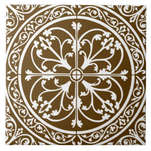 Azulejo Clásico Tradicional Elegante Estiloso Abstracto Ma