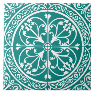 Azulejo Clásico Tradicional Elegante Estiloso Abstracto Tu