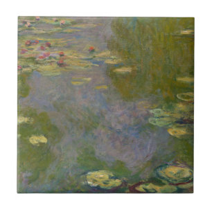 Azulejo Claude Monet  Algas de agua, 1919