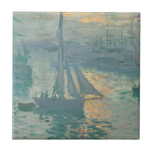 Azulejo Claude Monet - Amanecer