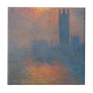 Azulejo Claude Monet - Casas del Parlamento Londres