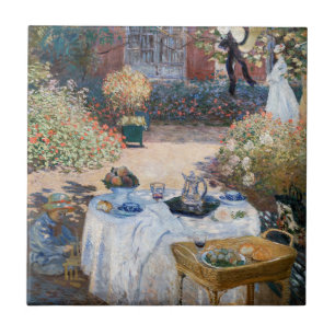 Azulejo Claude Monet - El almuerzo, panel decorativo