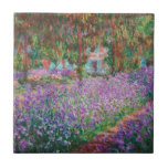 Azulejo Claude Monet - El jardín del artista en Giverny<br><div class="desc">El jardín del artista en Giverny / Le Jardin de l'artiste a Giverny - Claude Monet,  1900</div>