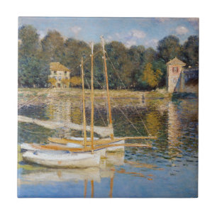 Azulejo Claude Monet - El Puente de Argenteuil