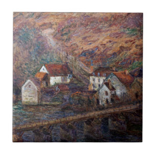 Azulejo Claude Monet - El puente en Vervy