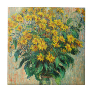 Azulejo Claude Monet - Flores de Tupinambo
