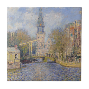 Azulejo Claude Monet - La Zuiderkerk, Ámsterdam