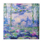 Azulejo Claude Monet - Lilies de agua / Nympheas 1919<br><div class="desc">Lilies de agua / Nympheas (W.1852) - Claude Monet,  Petróleo en lienzo,  1916-1919</div>