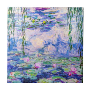 Azulejo Claude Monet - Nenúfares / Nympheas 1919
