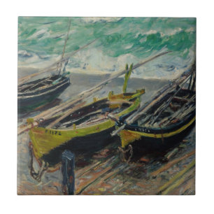 Azulejo Claude Monet Pintura Aceite de tela Naturaleza art