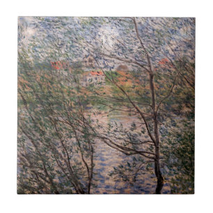 Azulejo Claude Monet - Primavera a través de las ramas