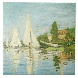 Azulejo Claude Monet. Regattas en Argenteuil