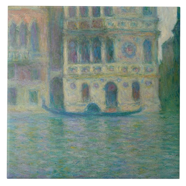 Azulejo Claude Monet - Venecia, Palazzo Dario (Frente)