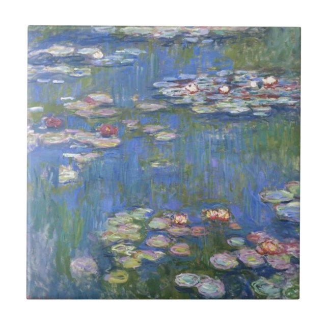Azulejo Claude Monet // Water Lilies (Frente)