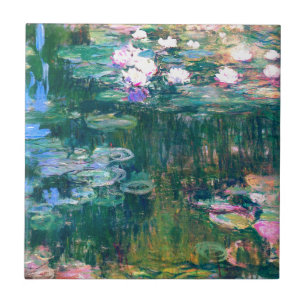Azulejo Claude Monet Water Lilies 1917