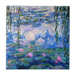Azulejo Claude Monet - Water Lilies, 1919,<br><div class="desc">Famosa pintura de Water Lilies,  1919,  por Claude Monet</div>