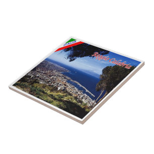 Azulejo CLB023 REGGIO CALABRIA, Italia,