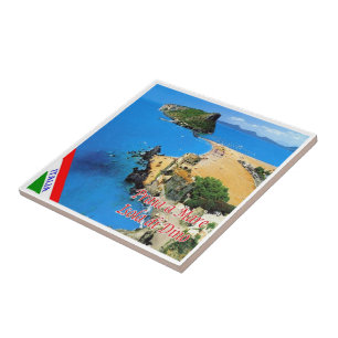 Azulejo CLB024 PRAIA A MARE, Dino Island, Italia,