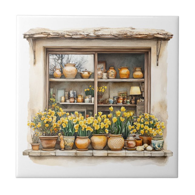 Azulejo Clipart Primavera Italiana (Frente)