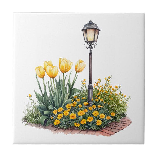 Azulejo Clipart Primavera Italiana (Frente)