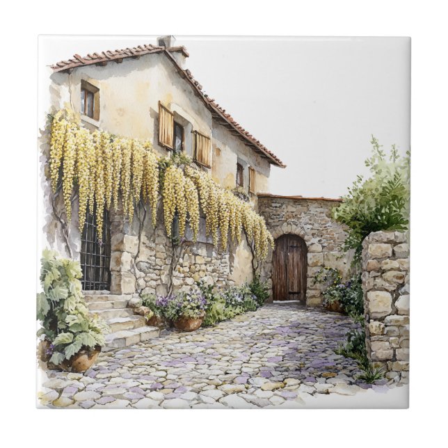 Azulejo Clipart Primavera Italiana (Frente)