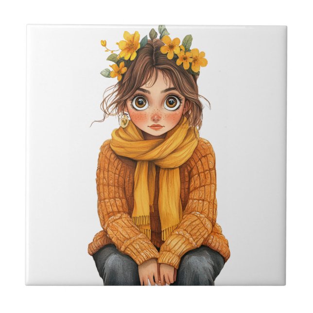 Azulejo Clipart Primavera Italiana (Frente)