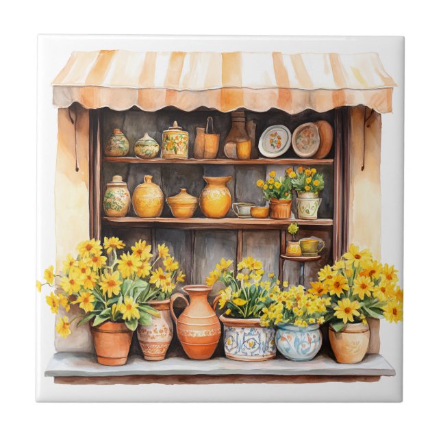 Azulejo Clipart Primavera Italiana (Frente)