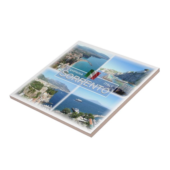 Azulejo CMP018 SORRENTO, Campania, Italia, (Lado)