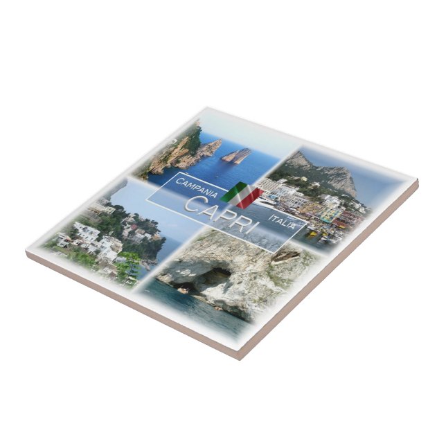 Azulejo CMP019 CAPRI, Campania, Italia, (Lado)