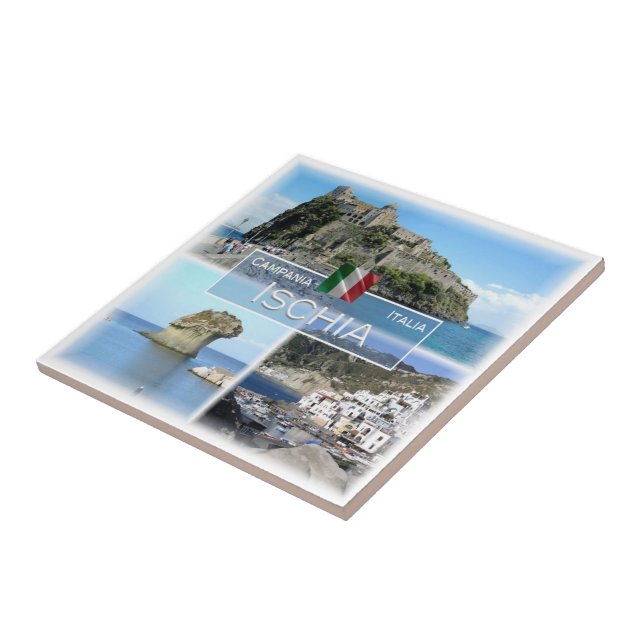 Azulejo CMP023 ISCHIA, Campania, Italia, (Lado)