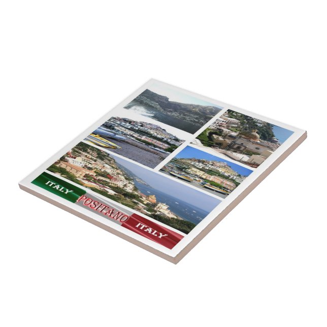 Azulejo CMP037 POSITANO, Mosaico, Campania, (Lado)