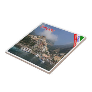 Azulejo CMP038 POSITANO, COSTA AMALFI, Italia,